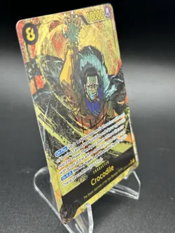 One Piece Crocodile (OP14-120) (Alternate Art) The Azure Sea's Seven OP14 - Image 4