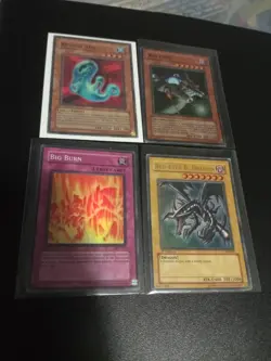 Yu-Gi-Oh 1st Edition Holo Lot 4 Cards Red-Eyes SDJ 001 - Revival Jam lon-006 - + - Image 1