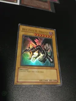 Yu-Gi-Oh 1st Edition Holo Lot 4 Cards Red-Eyes SDJ 001 - Revival Jam lon-006 - + - Image 2