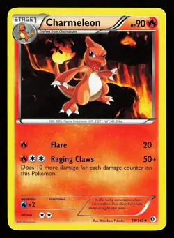 Charmeleon 19/149 Uncommon Boundaries Crossed Pokemon Card - Image 1