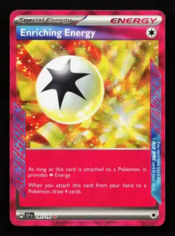 Enriching Energy 191/191 ACE SPEC Rare Surging Sparks Pokemon Card - Image 1