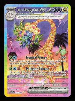 Alolan Exeggutor ex 242/191 Surging Sparks Pokemon Card - Image 1