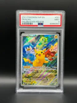 Pikachu 027 Sv: Scarlet & Violet Promo Cards Holo - Image 1