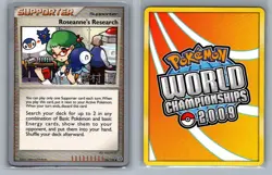 Roseanne's Research #125/132 World Championship Decks Vintage Pokemon Card - NM - Image 1