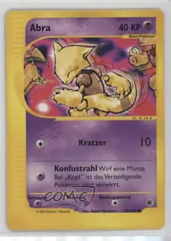 Abra German Pokemon e-Card Series Expedition #93 2002 - Image 1