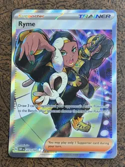 Ryme 221/197 Obsidian Flames Ultra Rare Holo Pokemon Card - Image 1