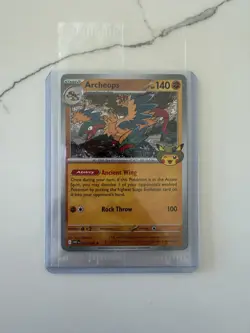 Exclusive Pokemon Chicago Field Museum Fossil Exhibit Archeops Promo Card Sealed - Image 1