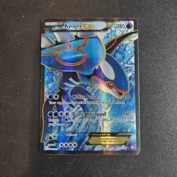 Pokemon Card - Kyogre EX Primal Clash Holo Card 148/160 Full Art Ultra Rare - Image 1
