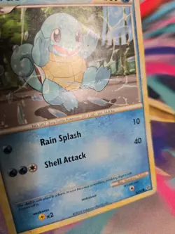 Squirtle Pokemon TCG Unleashed Common Card #63/95 DMG - Image 3