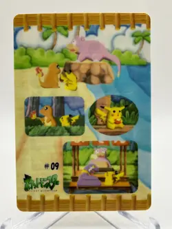 Pikachu & Others #09 Japanese Bandai Sealdass Fancy Graffiti Pokemon Card NM-! - Image 4