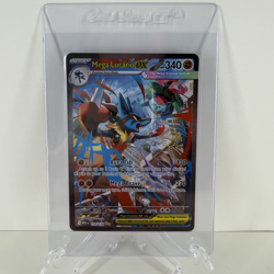 Mega Lucario EX 179/132 Full Art Holo 340 HP English Pokemon TCG Card - Image 3