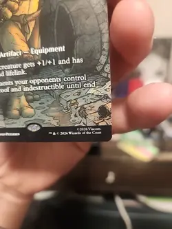 Donnie's Bo Shadowspear Borderless TMNT MTG - Image 5