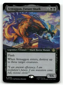 Armaggon, Future Shark (Extended Art) #264 Teenage Mutant Ninja Turtles Foil - Image 1