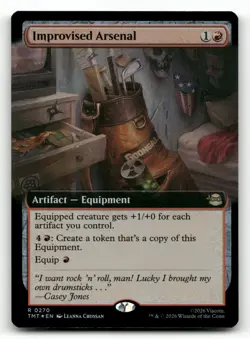 Improvised Arsenal (Extended Art) #270 Teenage Mutant Ninja Turtles Foil - Image 1