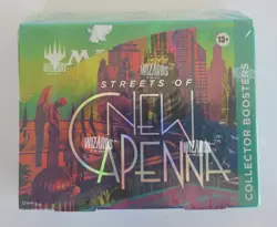 MTG Streets of New Capenna Collector Booster Box Sealed 12 Packs Magic The Gathe - Image 1