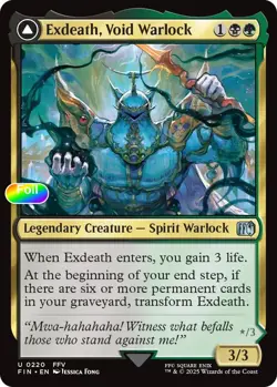 Exdeath, Void Warlock Foil 220 FINAL FANTASY NM EN - Image 1