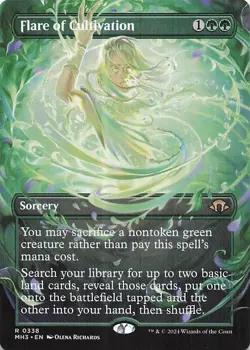Flare of Cultivation (Borderless) 338 R MH3 NM - Image 1