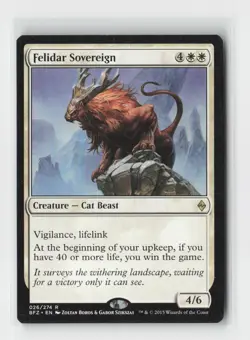 Felidar Sovereign Battle for Zendikar NM Near Mint - Image 1