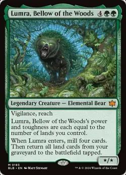 [1x] Lumra, Bellow of the Woods Near Mint, English Bloomburrow MTG Magic - Image 1