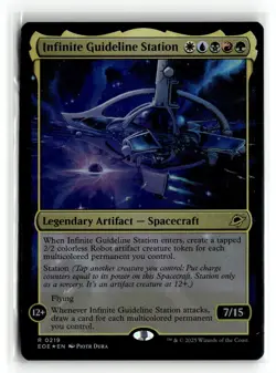 Infinite Guideline Station Foil R Edge of Eternities 219 NM - Image 1