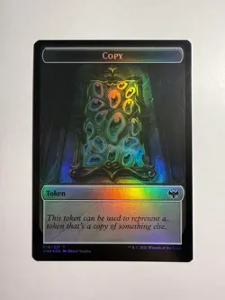 Copy/Boar Double-Sided Token 19/12 MTG Innistrad: Crimson Vow Foil - Image 2