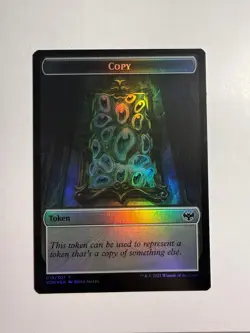 Spirit /Copy Double-sided Token 2/19 MTG Innistrad: Crimson Vow Foil - Image 2