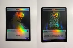 Spirit /Copy Double-sided Token 2/19 MTG Innistrad: Crimson Vow Foil - Image 3