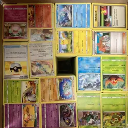 7500 Pokemon/Trainer Cards Bulk Common/Uncommon Yellow Border - No Energy - Image 1