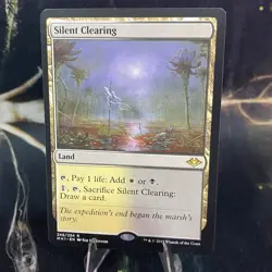 Magic the Gathering - Silent Clearing - Modern Horizons - LP - MTG -MH1 - 246 - Image 3