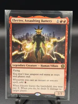 Electro, Assaulting Battery R Marvel's Spider-Man 76 NM - Image 1