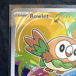 Pokemon TCG First Partner Illustration Collection Series 1-Rowlet 043 Promo - Image 2