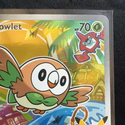 Pokemon TCG First Partner Illustration Collection Series 1-Rowlet 043 Promo - Image 3