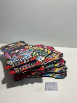 Pokemon TCG: Chaos Rising Booster Pack Lot 10 Packs SLEEVED - Image 1
