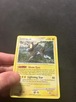 Pokemon TCG Luxray 7/130 Holo Rare! HP Condition! See Description! - Image 3