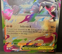 Mega Charizard X Ex 13/94 Phantasmal Flames Pokemon TCG Double Rare Holo Card NM - Image 3