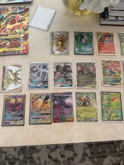 Pokemon Card Collection Lot 25 Normal And 5 Jumbo Cards From All Different Eras - Image 1