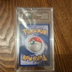 Pokemon Hitmonlee Fossil Holo Rare TAG 8 7/62 1999 English Unlimited - Image 2