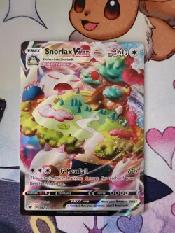 Snorlax VMAX - 142/202 - Pokemon Sword & Shield Base Set Ultra Rare Card NM - Image 1