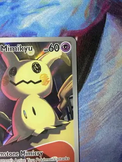 Team Rocket's Mimikyu 238/217 Illustration Rare ME: Ascended Heroes Pokemon TCG - Image 2