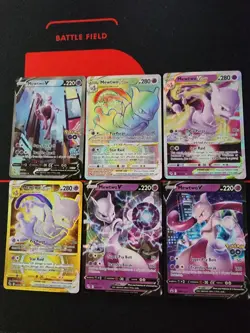 Pokemon Go Lot of 6 Mewtwo Cards - Alt Art, Hyper Rare, Secret Rare, Promo,... - Image 1
