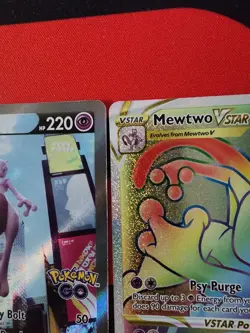 Pokemon Go Lot of 6 Mewtwo Cards - Alt Art, Hyper Rare, Secret Rare, Promo,... - Image 3