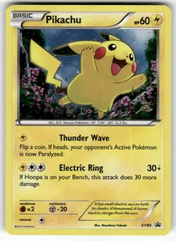 Pikachu (Collector Chest) XY89 Holo Promo XY Promo Pokemon Moderately Played - Image 1