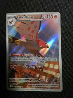 Talonflame 91/88 Illustration Rare, Perfect Order, Full Art Holo Pokemon TCG, NM - Image 2