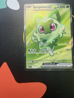 Sprigatito EX - 251/217 - Ascended Heroes - Full Art - Pack Fresh - Pokemon TCG - Image 3
