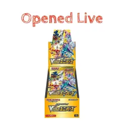 [Opened Live] Japanese Pokemon Vstar Universe Booster Box - Image 1