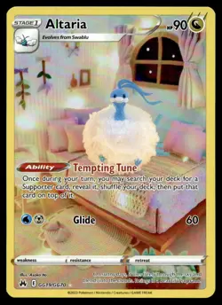 Altaria Crown Zenith: Galarian Gallery Holo GG19/GG70 Pokemon TCG - Image 1