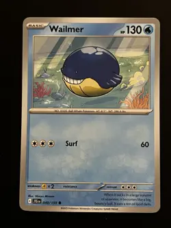 Wailmer 040/159 Common Journey Together Pokemon - Image 1
