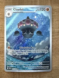 Claydol 92/86 Illustration Rare Pokemon Chaos Rising ME04 NM (#1) - Image 1