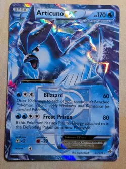 Articuno EX (Team Plasma) 25/135 Plasma Storm Holo Pokemon Card Game TCG ✨ - Image 1