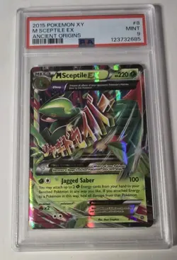 2015 PSA 9 Pokemon Ancient Origins M Sceptile EX 8/98 Card Mint Rare Low Pop - Image 1